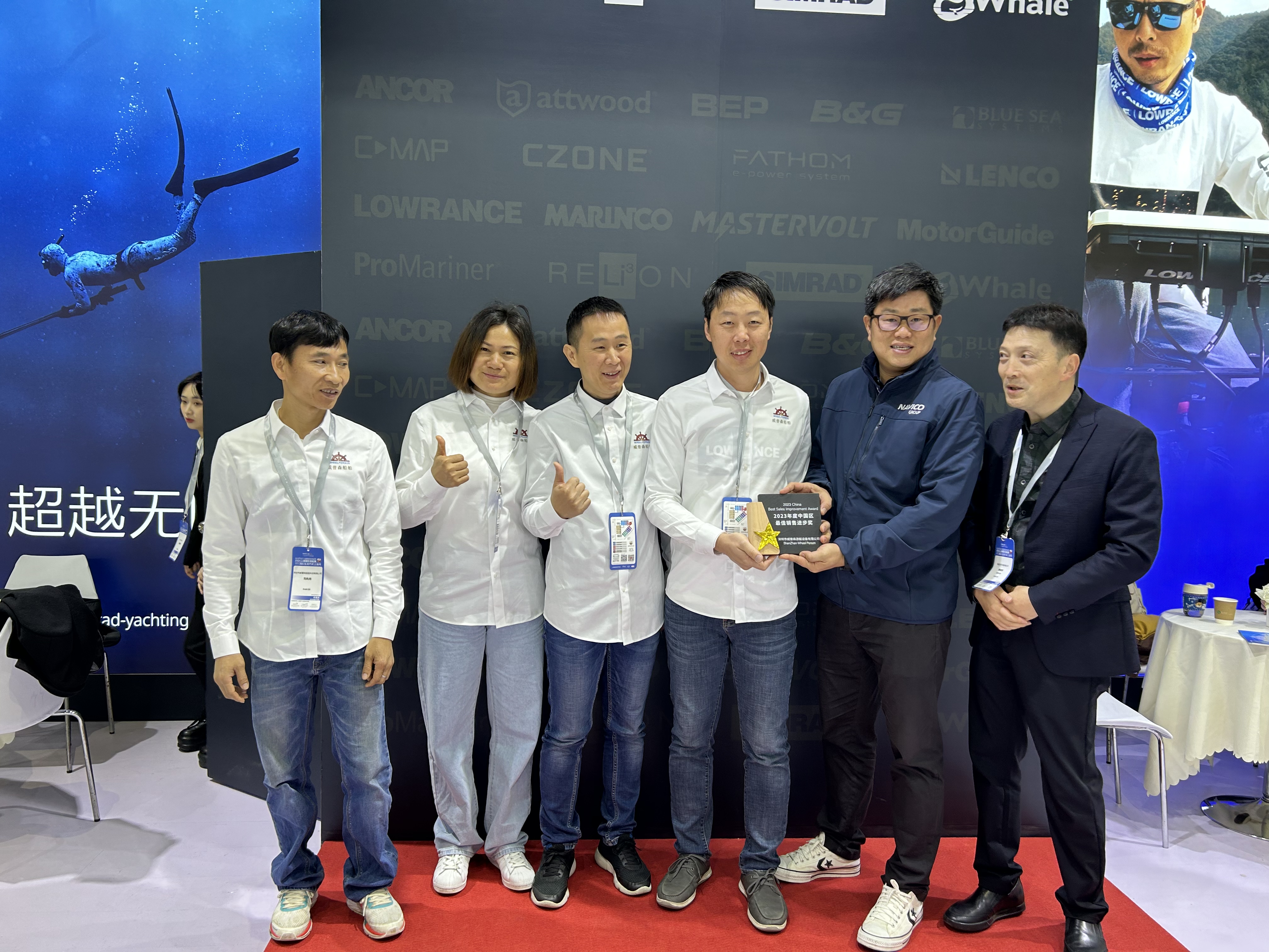 中國(guó)區(qū)最佳銷售進步獎